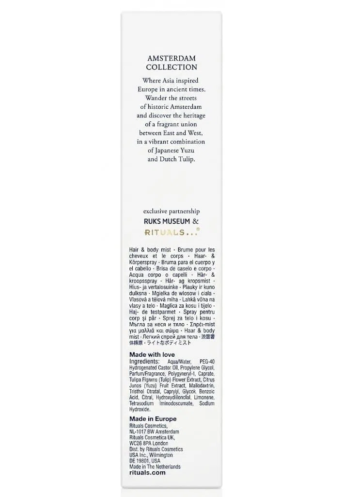 Rituals Amsterdam Collection Body Mist 50 ml
