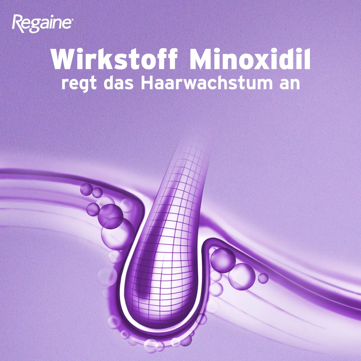 REGAINE Frauen Lösung: Mit 20 mg/ml Minoxidil bei erblich bedingtem Haarausfall, stoppt den erblich bedingten Haarausfall und regt neues Haarwachstum an, 6-Monats-Vorrat, 6 x 60 ml