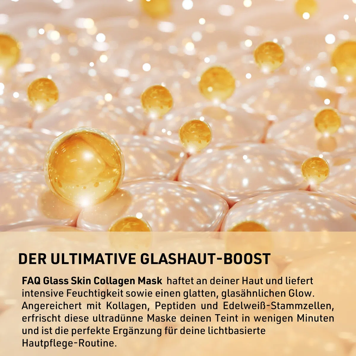 FAQ Glass Skin Kollagen Maske – Straffende & Feuchtigkeitsspendende Kollagen Maske für Gesichtspflege – Verfeinert Poren, reduziert Hyperpigmentierung & unterstütztLED-Behandlung (5 Stk.)