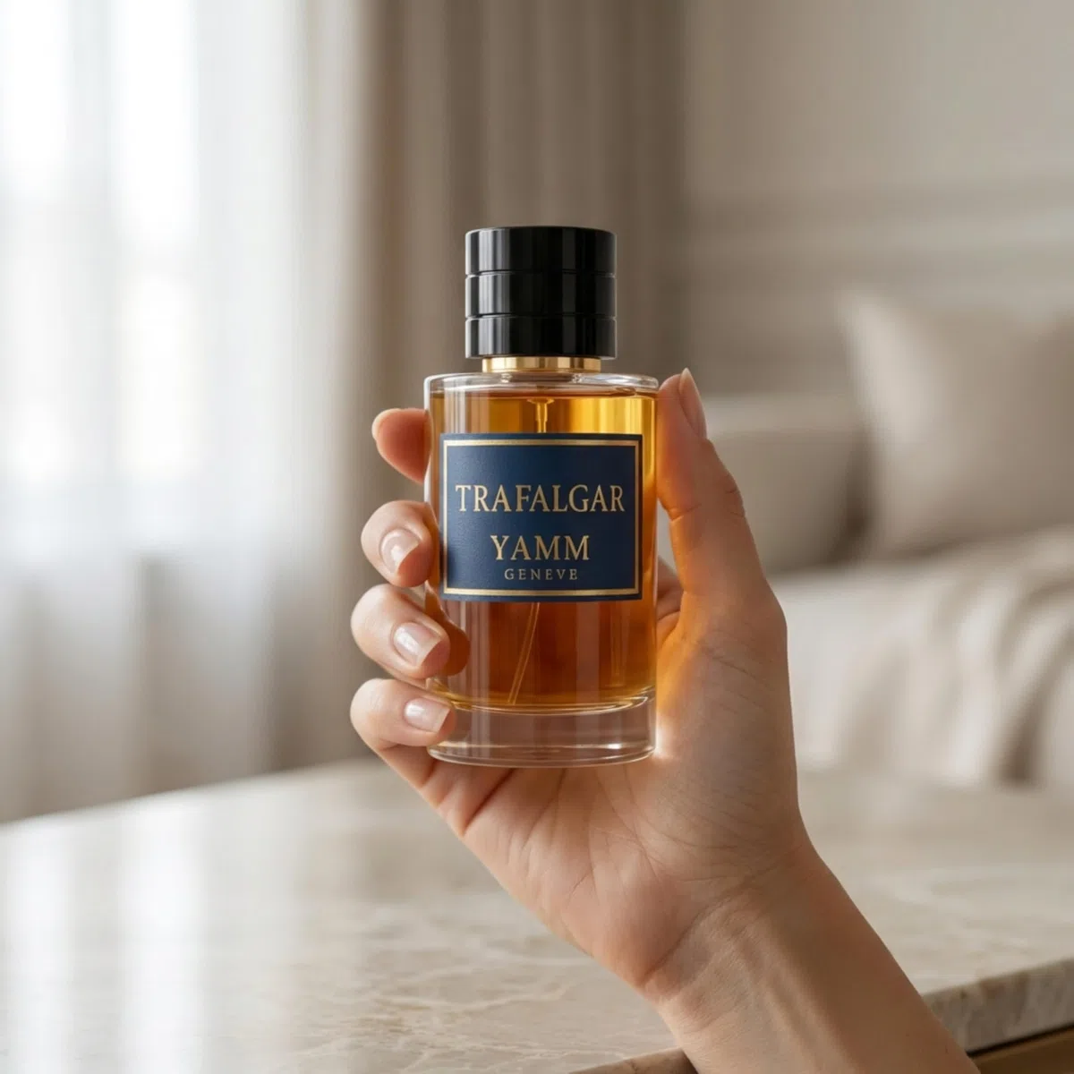 Trafalgar | Extrait de Parfum 50 ml | Unisex Parfum für Damen & Herren | Himbeere, Schwarze Johannisbeere & Moschus | Fruchtig, Süß & Holzig | Luxuriöse Langzeitwirkung