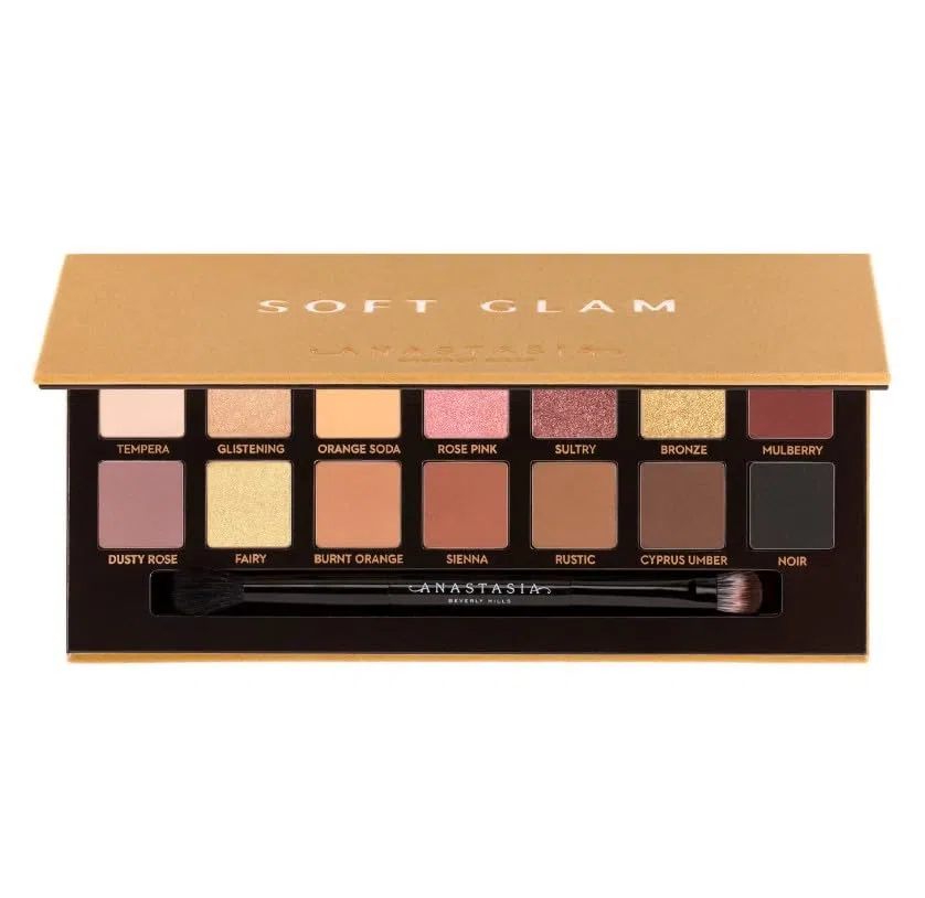 Anastasia Beverly Hills ORIGINAL | PALETTE Lidschatten Palette | by BELLA (SOFT GLAM, 0,74 g x 14 Lidschatten (1 Packung)