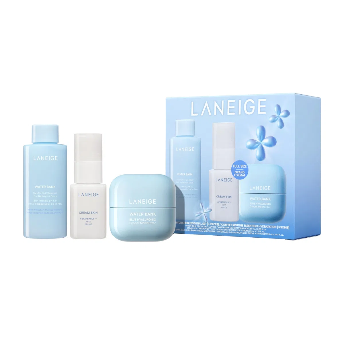 LANEIGE Wasserbank tägliche Hydration Essential Set