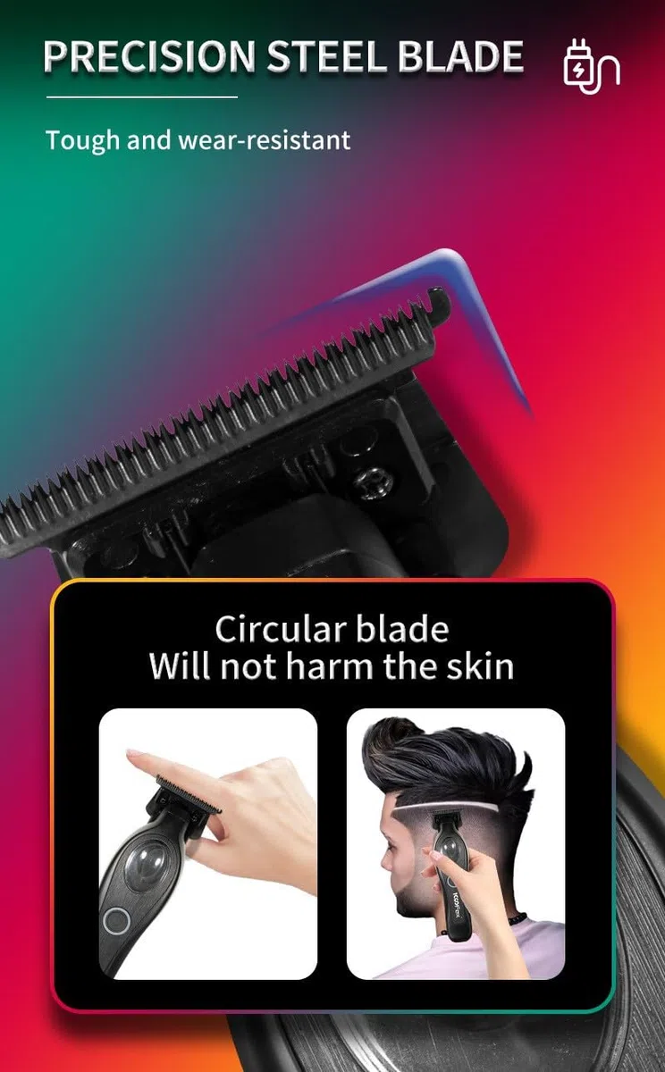 Procut S3 Haarschneidemaschine Professionelle Schnurlose Haarschneidemaschinen und Kits für Männer - Haar- & Bartschneider mit USB - Wiederaufladbar