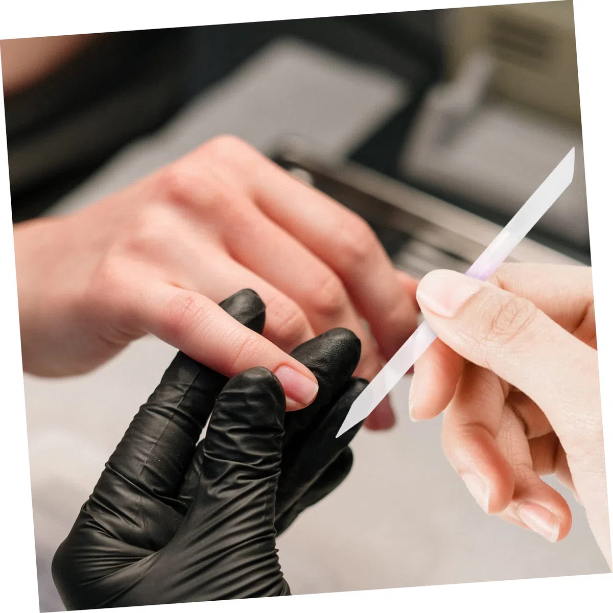 FRCOLOR 18stücke Teiliges Maniküre Glasnagelfeilen Praktische Und Wiederverwendbare Nagelpflegewerkzeuge Für Gelnägel Naturnägel Für Zuhause Nagelstudio