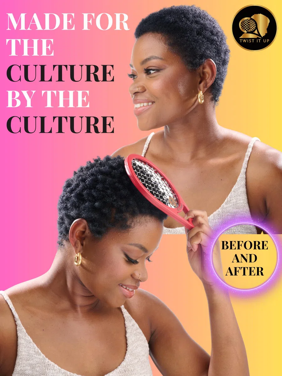 Twist It Up Unity Black Gel-Kamm