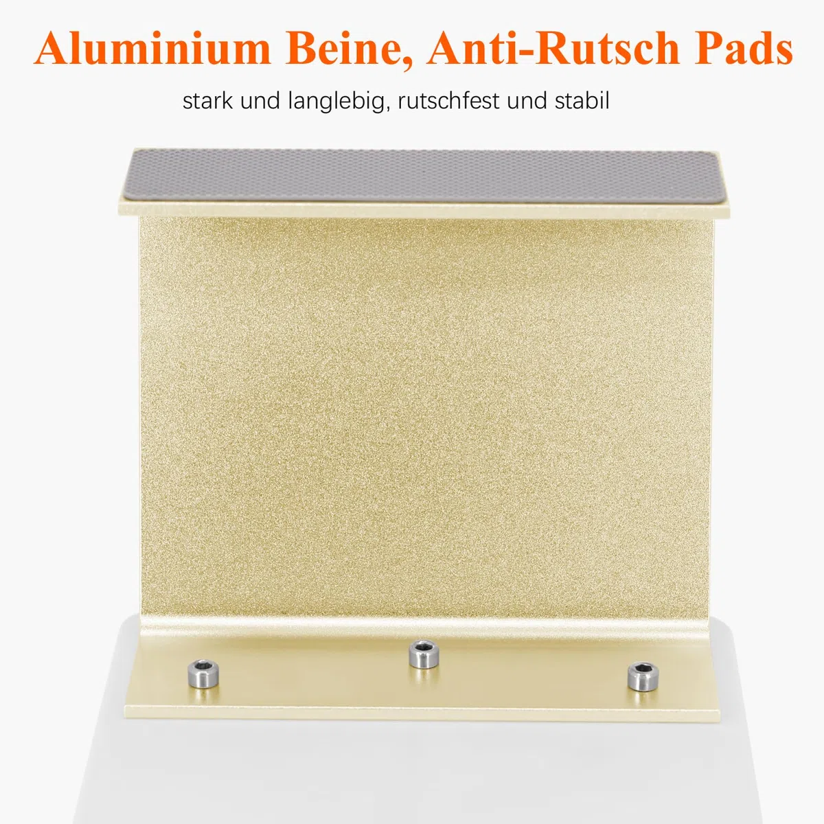Handauflage Nagelstudio Handgelenkauflage, Armauflage für Nägel, Wrist Rest für Nägel für Nageltechniker Handkissen Nagelstudio Maniküre-Hand, Mit Beinen aus Aluminiumlegierung ﻿ (Weiß)