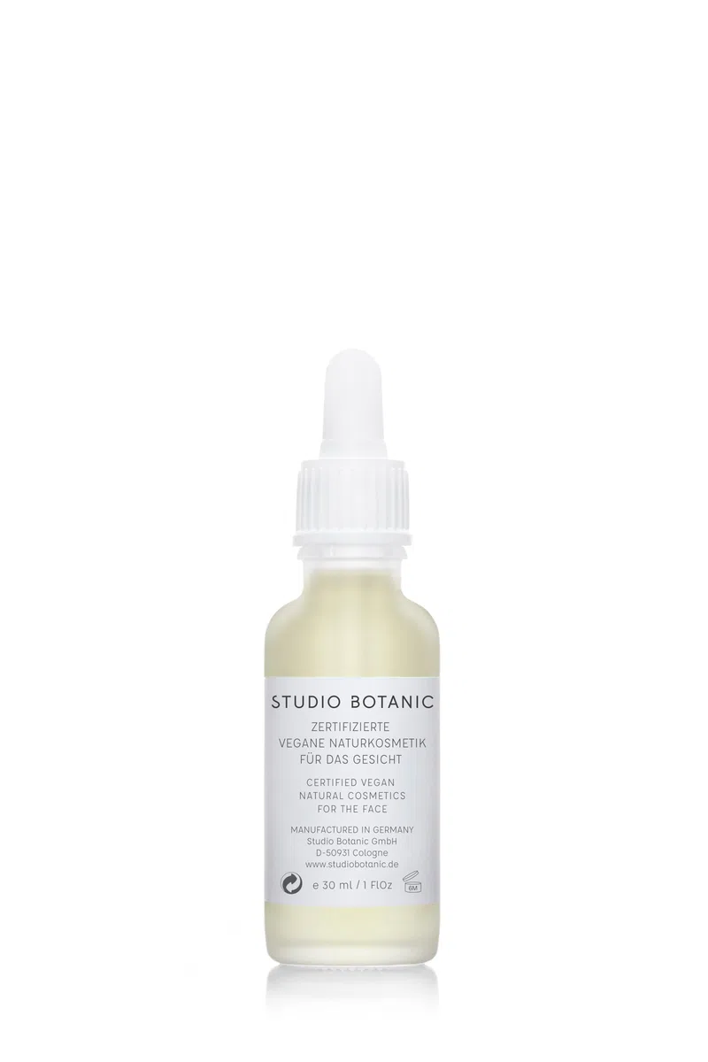 Studio Botanic Antioxidantienserum – antioxidative Gesichtspflege mit BIO-Granatapfel und Grüner Tee Extrakt – 30 ml Pipettenglasflasche – 100% Rein Natürlich – Zertifizierte Vegane Naturkosmetik