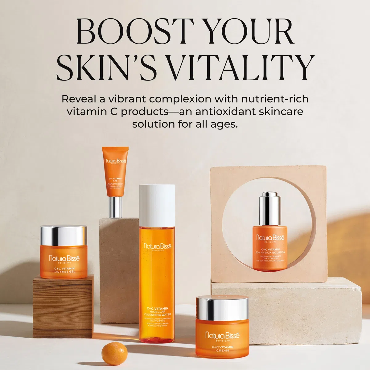 Natura Bissé C+C Vitamin Eye | Revitalisierende und antioxidative Augenkontur in Gel-Creme mit Ginseng, Vitamin C und Koffein | 15 ml