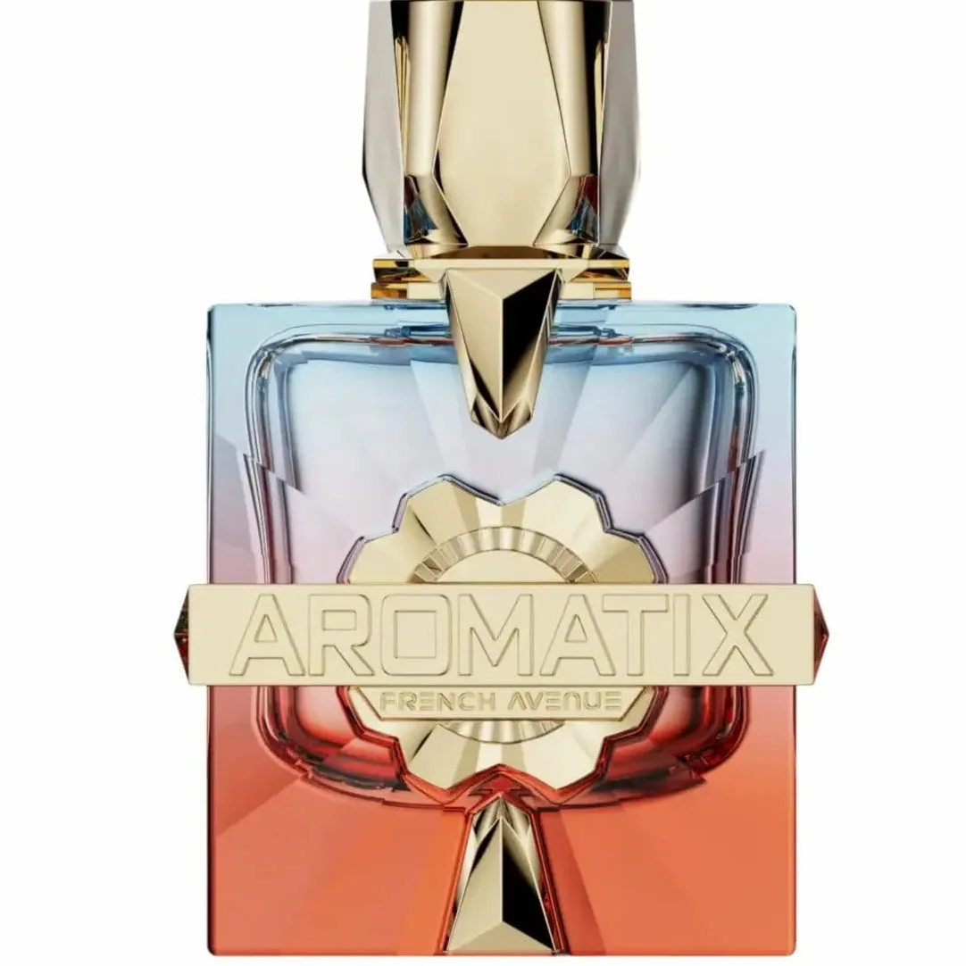 Aromatixx Teas Me Extrait de Parfum, Orientalisch-Holziges Unisex Parfüm, 100 ml, Langanhaltend mit Tee, Vanille und Amber Noten, Luxuriöse Glasflasche, Varakh Gold Modell