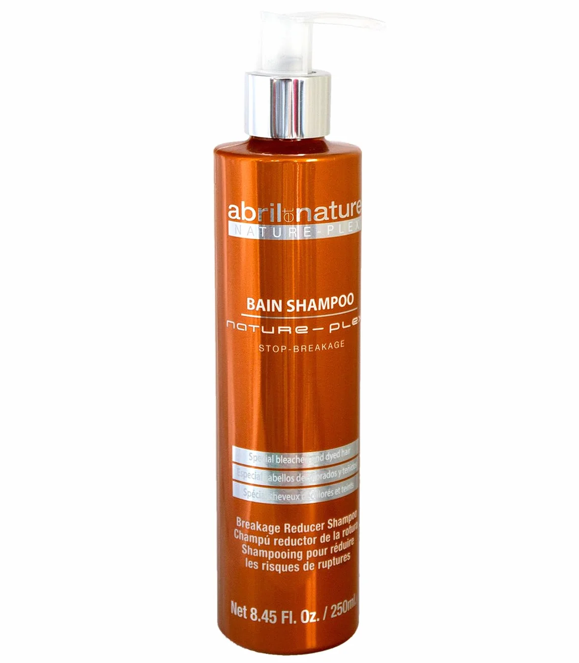 abril et nature - Haarpflege-Set Reparierend - Nature Plex, STOP Haarausfall - Shampoo-, Maske- und Serum-Set für beanspruchtes oder beschädigtes Haar - Verhindert, schützt und repariert - 550 ml