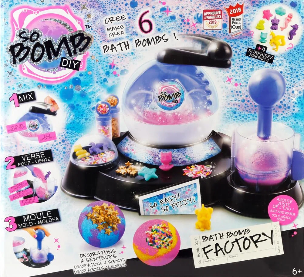 Canal Toys So Bomb - Badebomben zum selber machen für Kinder - Badekugel Geschenkset- Badezusatz für Kinder, 1 Stück (1er Pack)