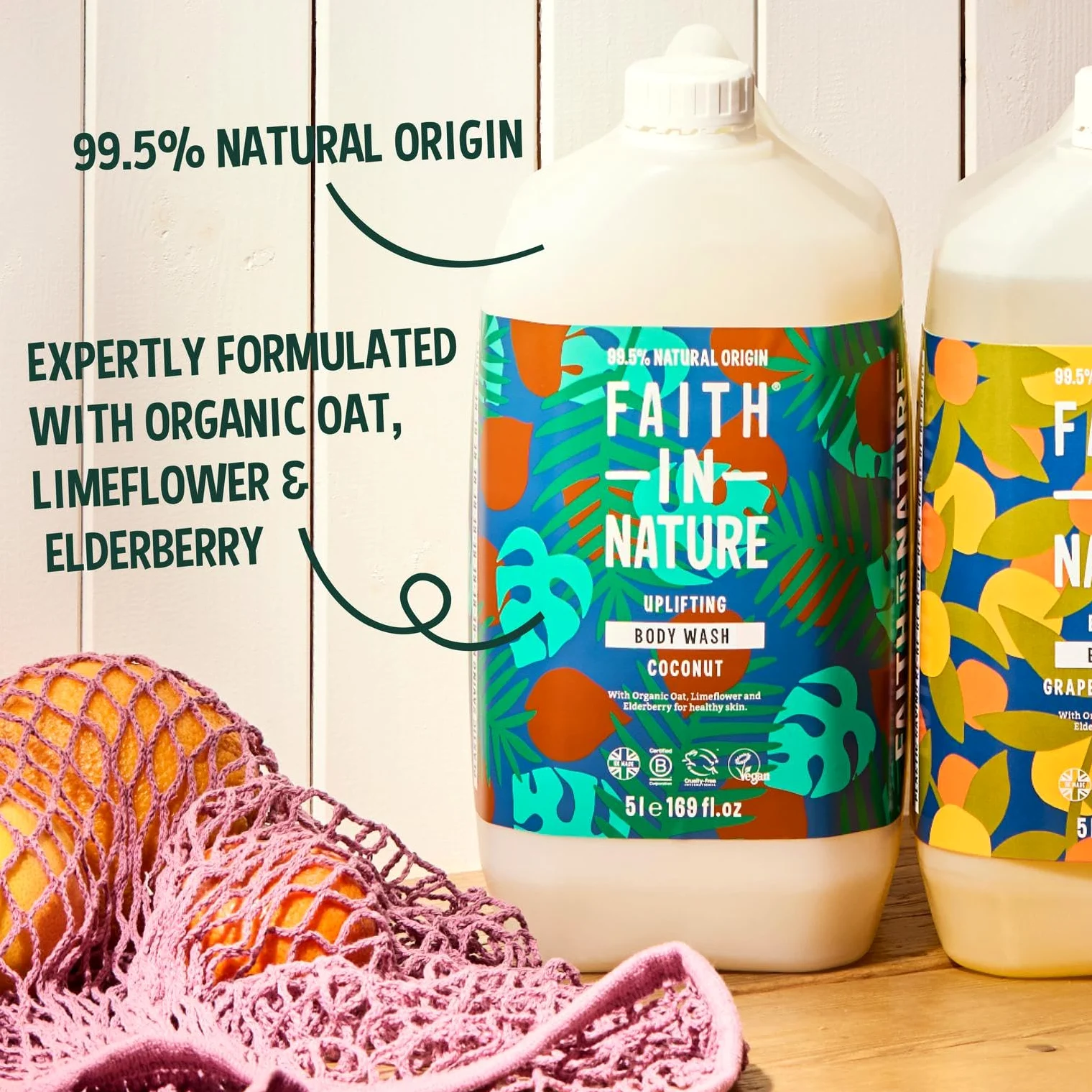 Faith In Nature in Nature, coconut Duschgel, 5L, 77054