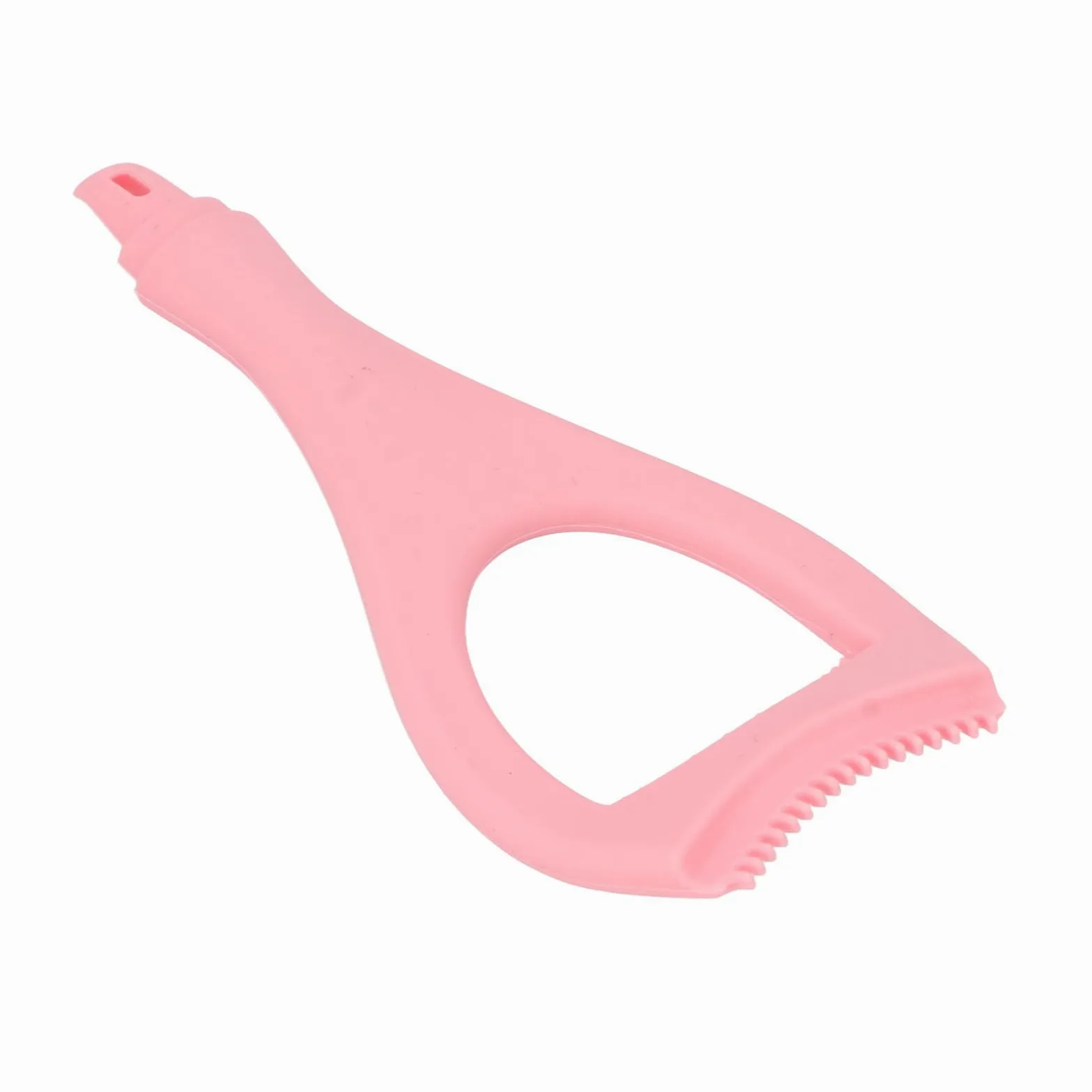 Generic Weiche, Geflügelte Eyeliner-Schablone aus Silikon, Abnehmbarer Eyeliner-Pinsel für Einfaches Make-up, für Verschiedene Make-up-Looks (PINK)