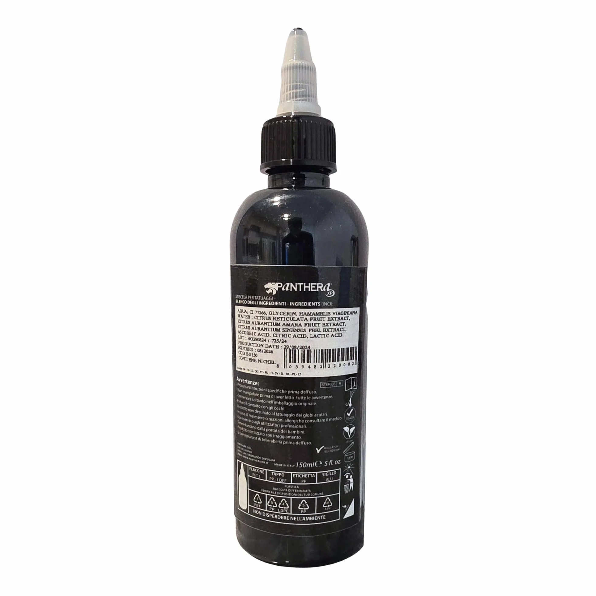 Panthera Black Gold 150 ml Tattoo-Tinte - ink reach conform