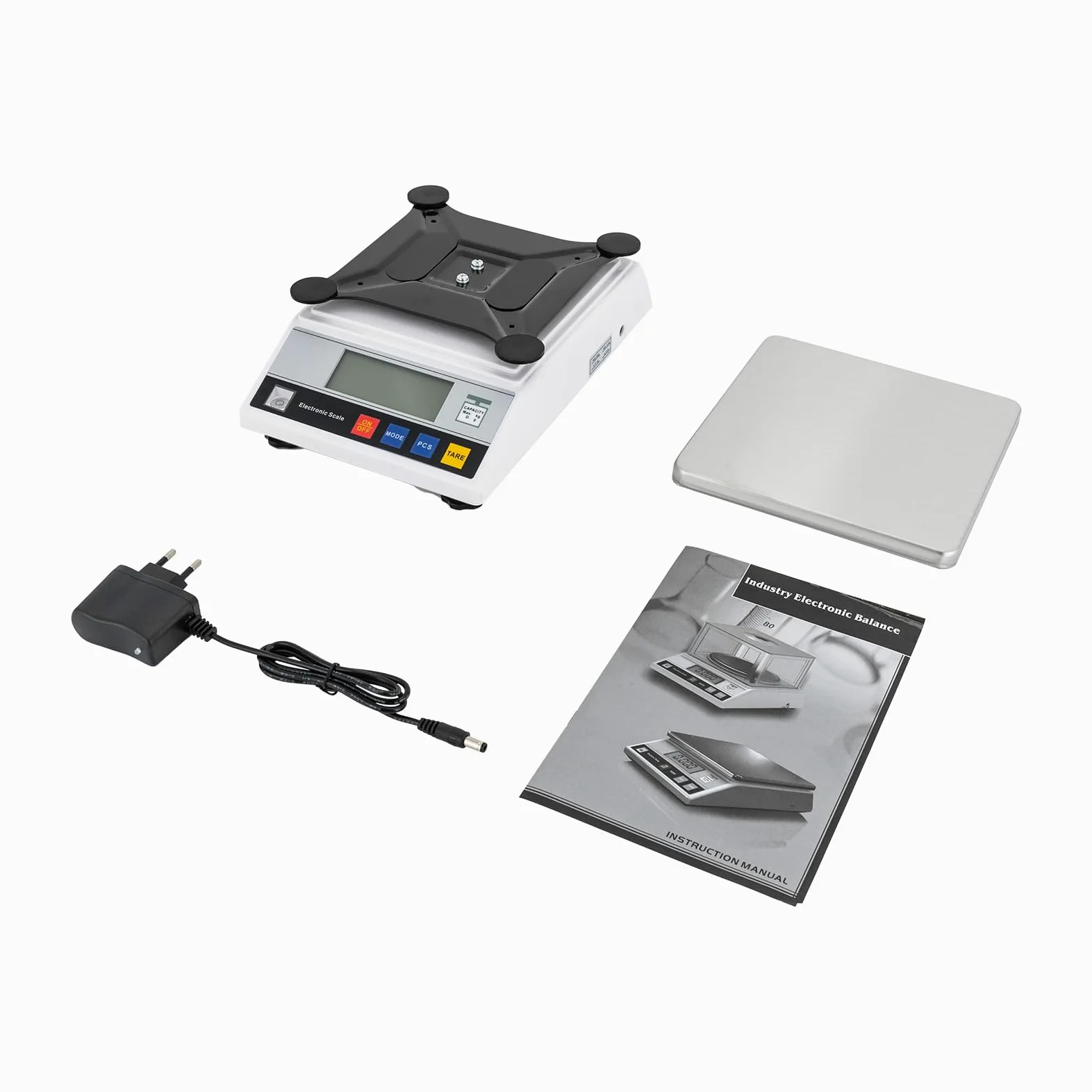 Präzisionswaage 6kg 0.1g Küchenwaage Digital Waage Küche Feinwaage Genau Küchenwage Kitchen Scale Elektronische Laborwaage mit LCD Display Tara Zählfunktion für Labor Küche Lager