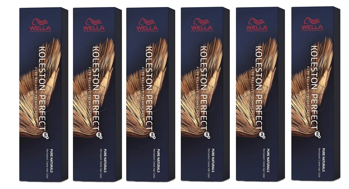 6er Wella Koleston Perfect ME+ 8/0 Hellblond 60 ml