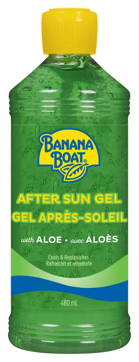 Banana Boat Aloe Vera Sun Burn Relief Sun Care After Sun Gel - 16 Ounce by Banana Boat