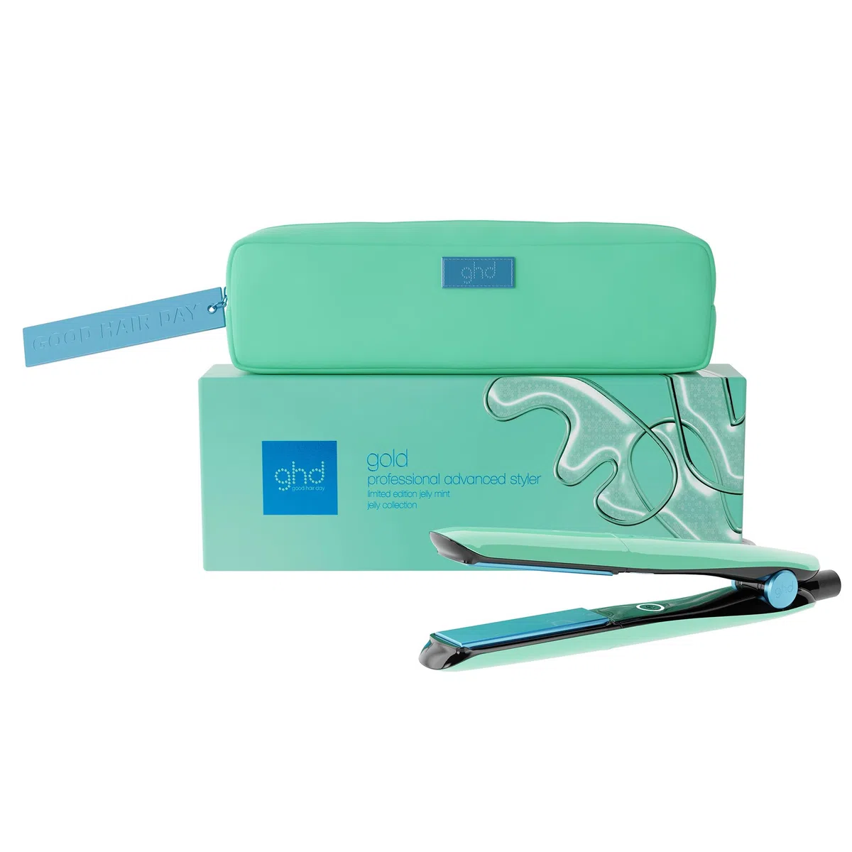 ghd Gold Glätteisen 26mm Multistyler Sleek Anti Frizz Finish für alle Haartypen