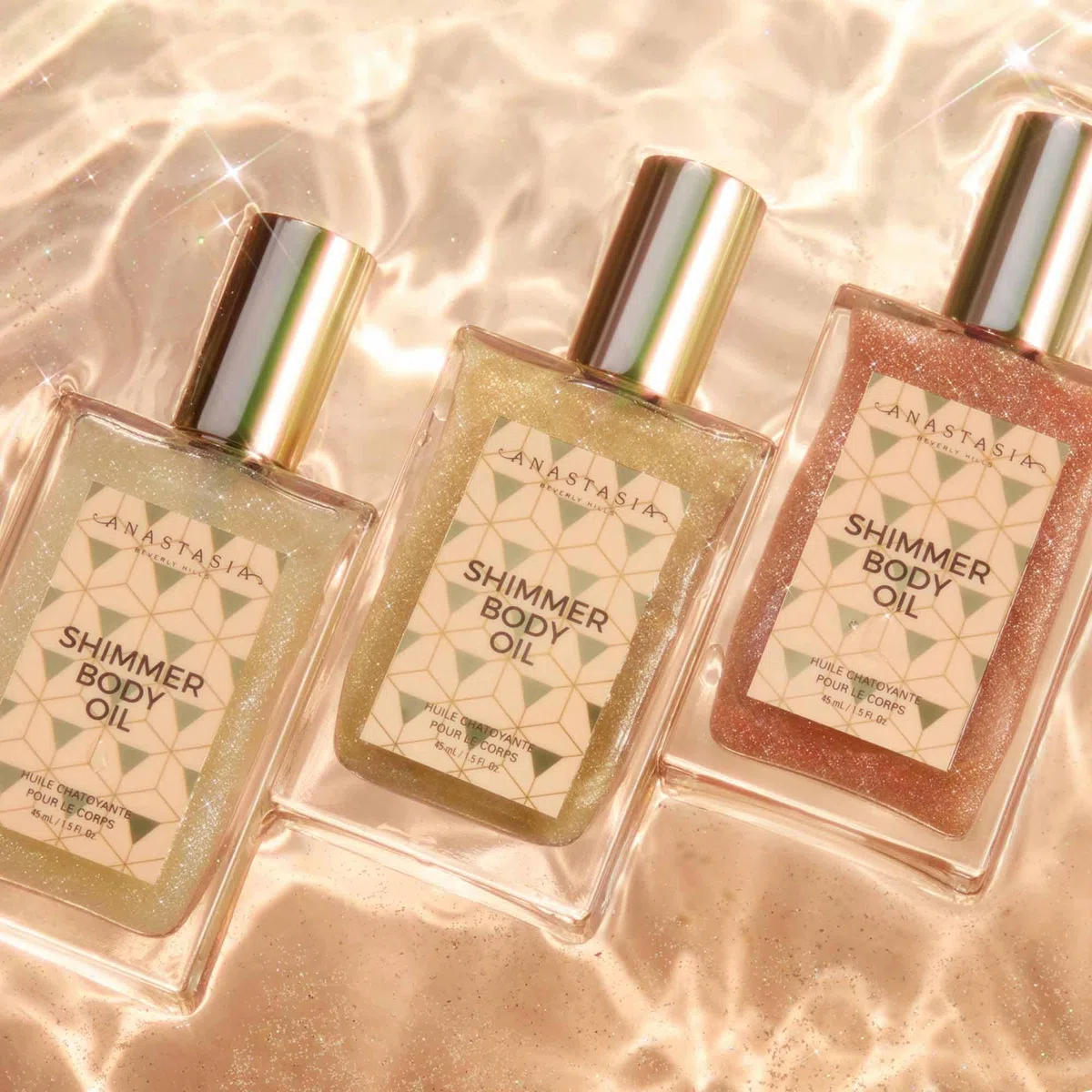 Anastasia Beverly Hills - Shimmer Body Oil - White